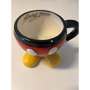 MICKEY MOUSE Pants Feet MUG Coffee Tea CUP DISNEY WORLD Parks & Resorts
